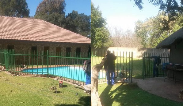 Outomatiese staal opritshek met motor en interkom in Pretoria-Oos